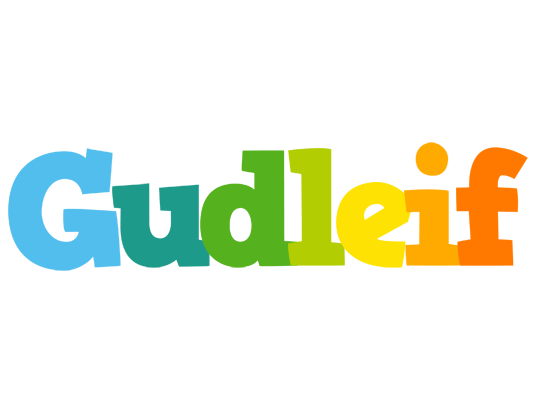 Gudleif rainbows logo
