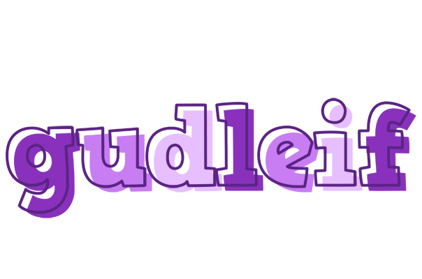 Gudleif sensual logo