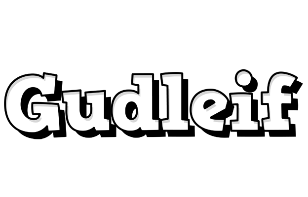 Gudleif snowing logo