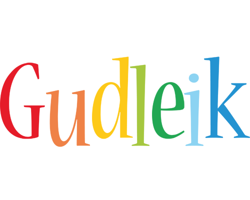 Gudleik birthday logo