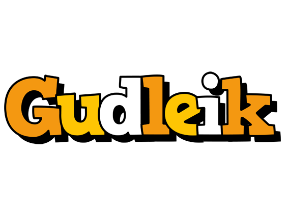 Gudleik cartoon logo