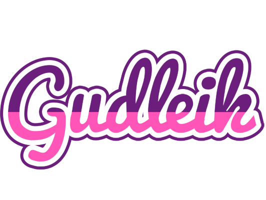 Gudleik cheerful logo