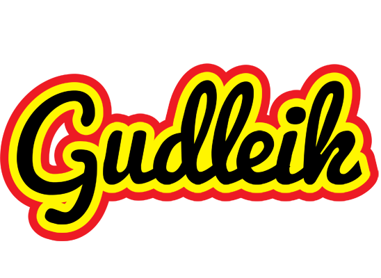 Gudleik flaming logo