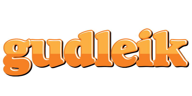 Gudleik orange logo
