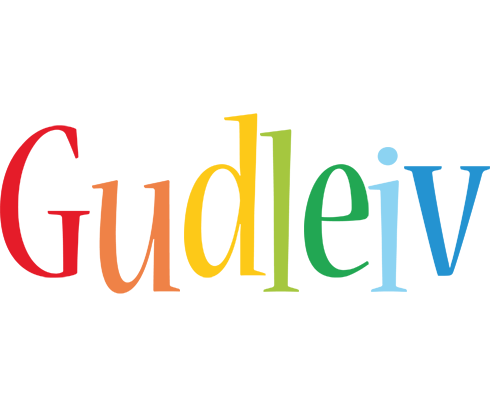 Gudleiv birthday logo