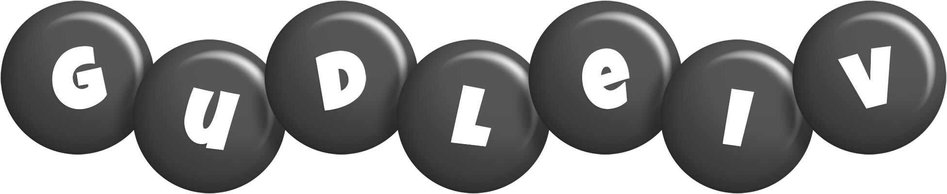 Gudleiv candy-black logo