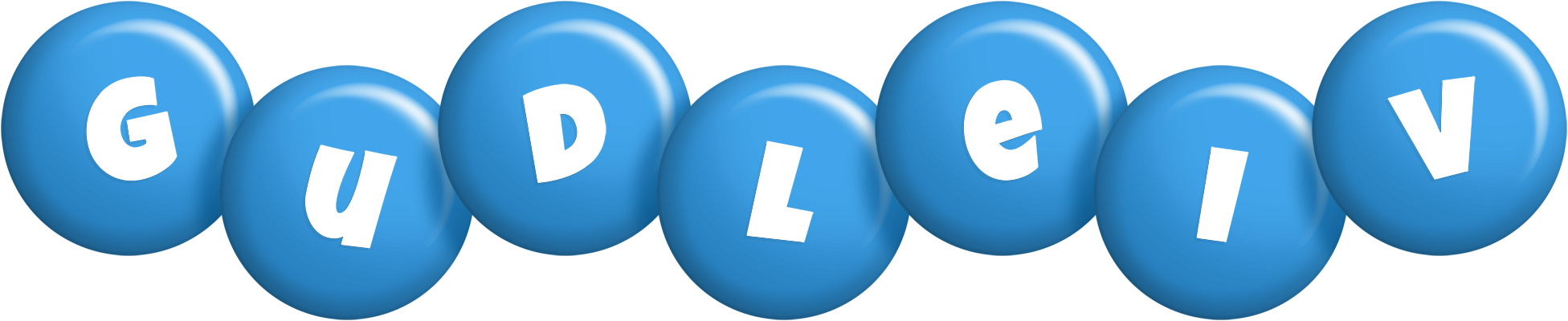 Gudleiv candy-blue logo