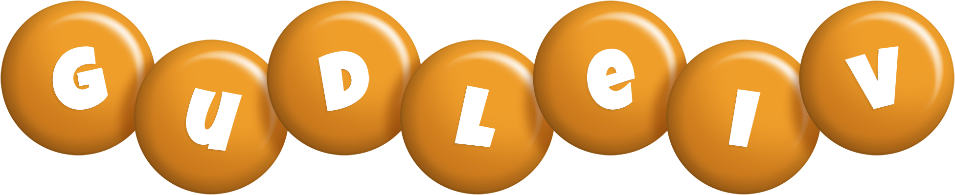Gudleiv candy-orange logo