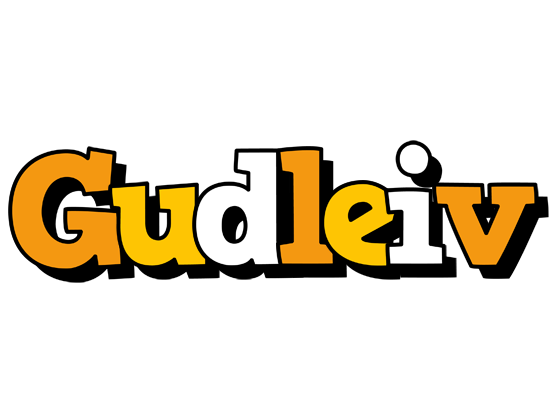 Gudleiv cartoon logo