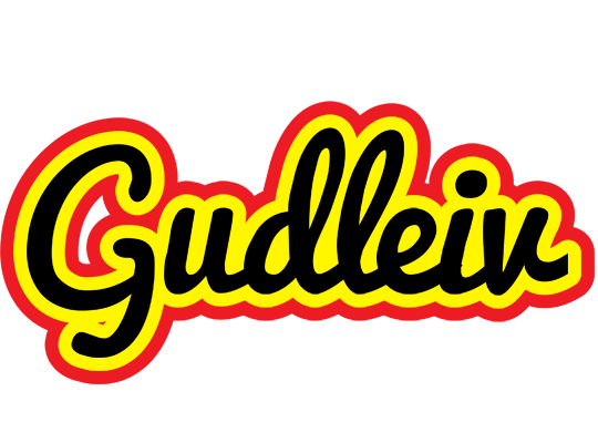 Gudleiv flaming logo