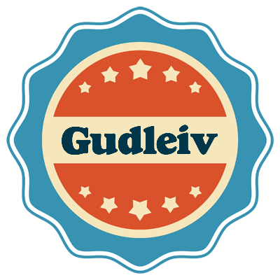 Gudleiv labels logo