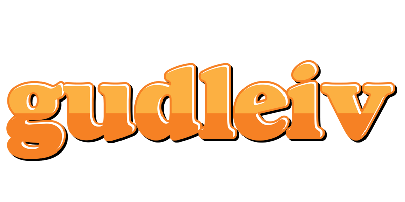 Gudleiv orange logo