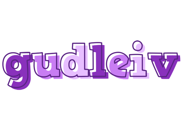 Gudleiv sensual logo