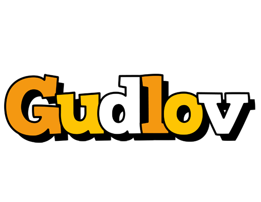 Gudlov cartoon logo