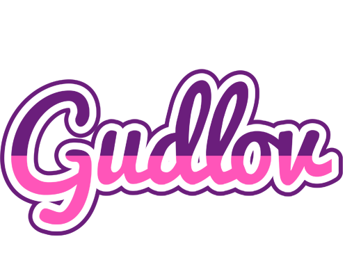 Gudlov cheerful logo