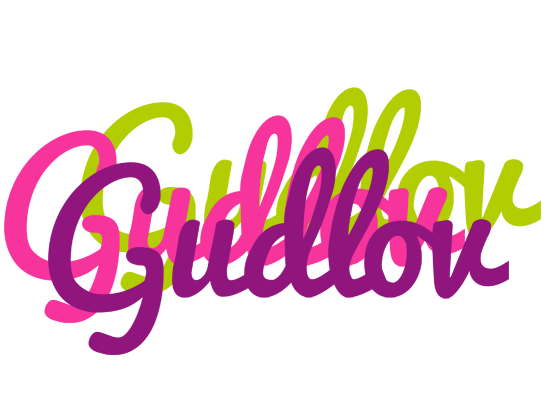 Gudlov flowers logo