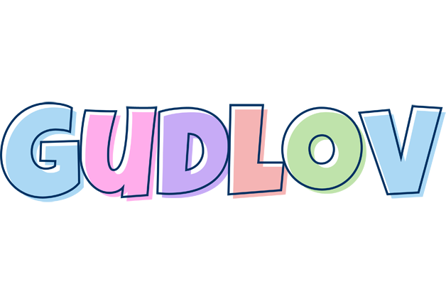 Gudlov pastel logo