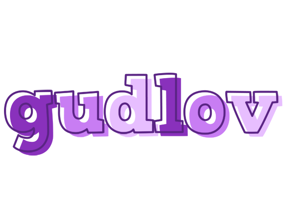 Gudlov sensual logo