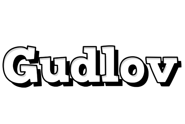 Gudlov snowing logo