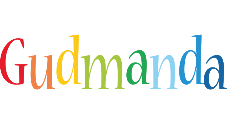 Gudmanda birthday logo