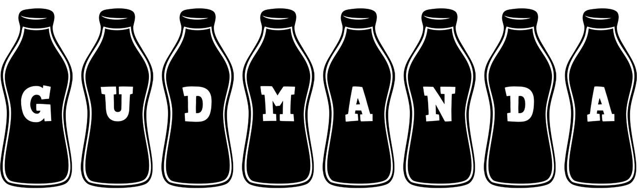 Gudmanda bottle logo