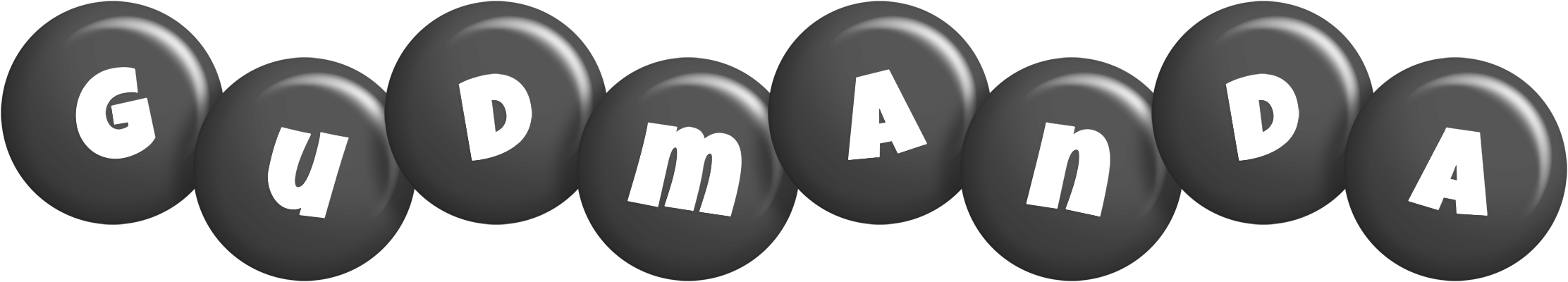 Gudmanda candy-black logo