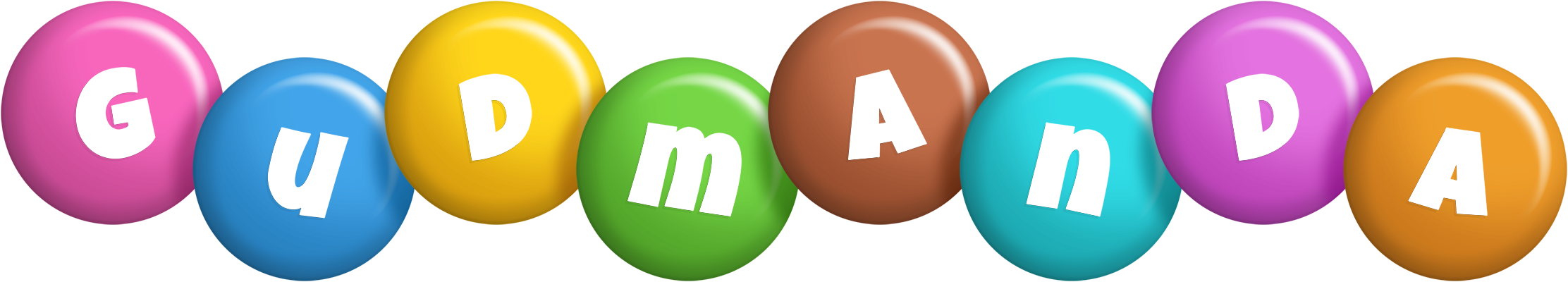 Gudmanda candy logo
