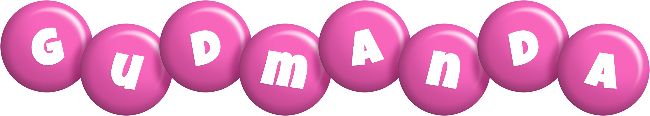 Gudmanda candy-pink logo