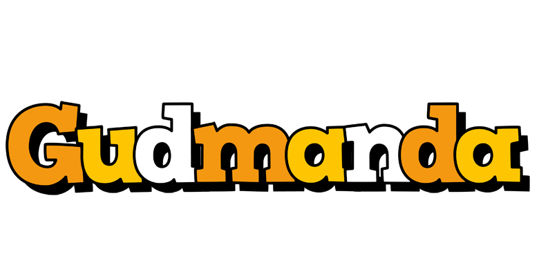 Gudmanda cartoon logo