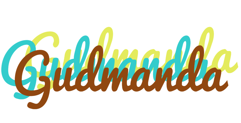 Gudmanda cupcake logo