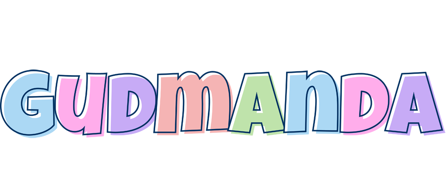 Gudmanda pastel logo
