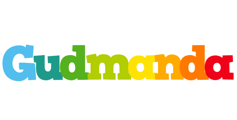 Gudmanda rainbows logo