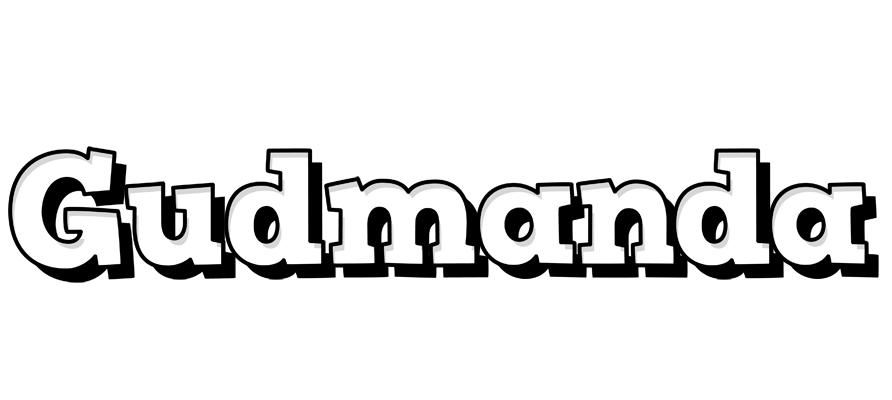 Gudmanda snowing logo