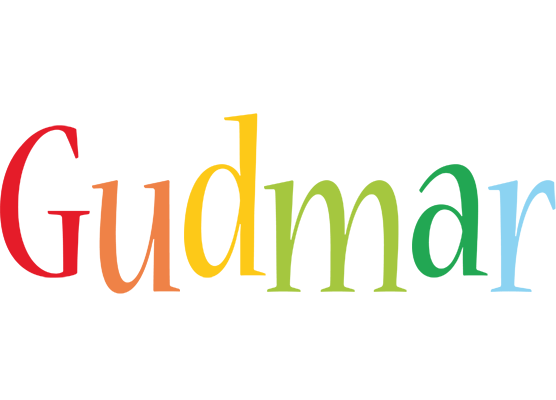 Gudmar birthday logo