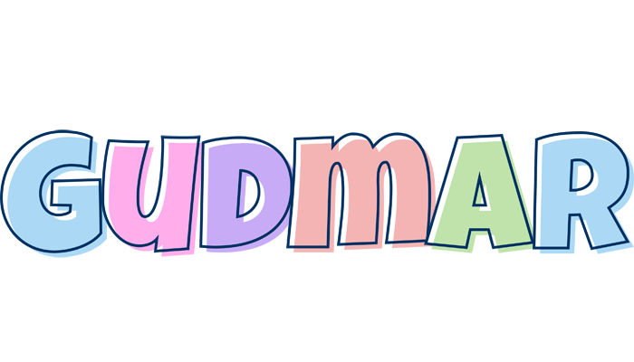 Gudmar pastel logo