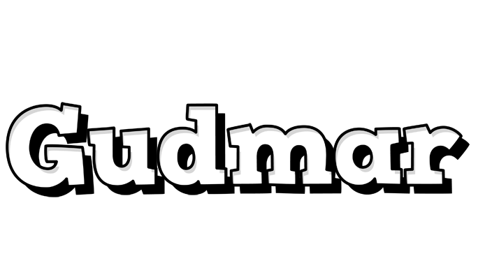 Gudmar snowing logo