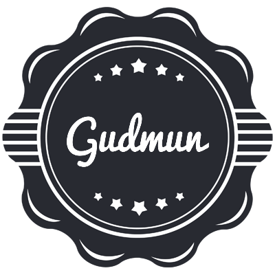 Gudmun badge logo