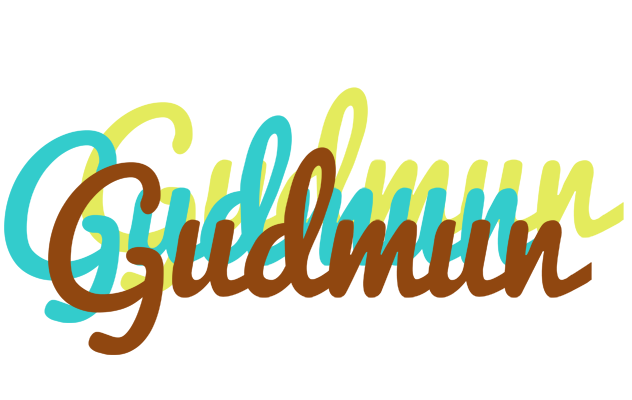Gudmun cupcake logo