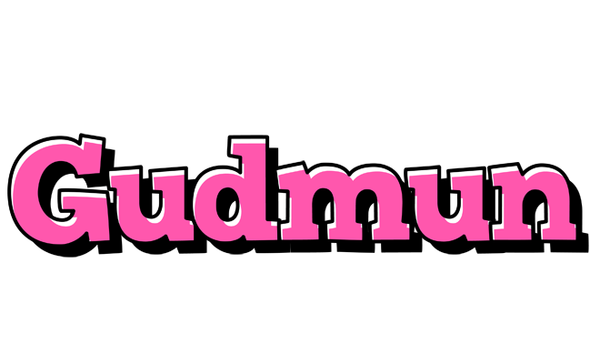 Gudmun girlish logo