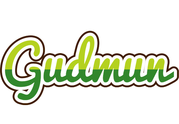 Gudmun golfing logo