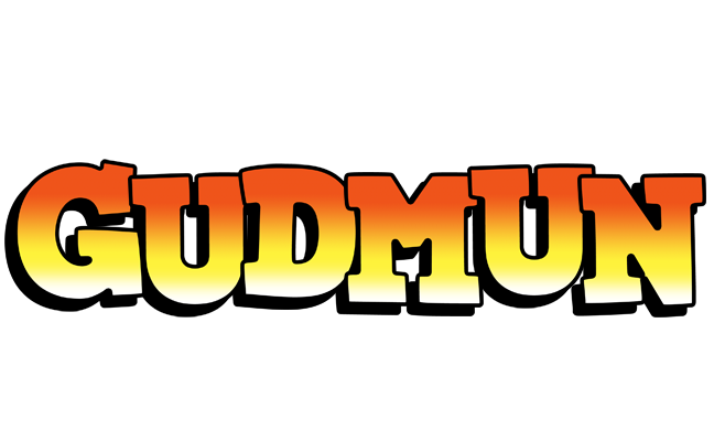 Gudmun sunset logo
