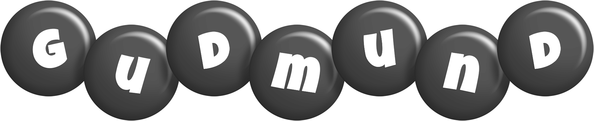 Gudmund candy-black logo