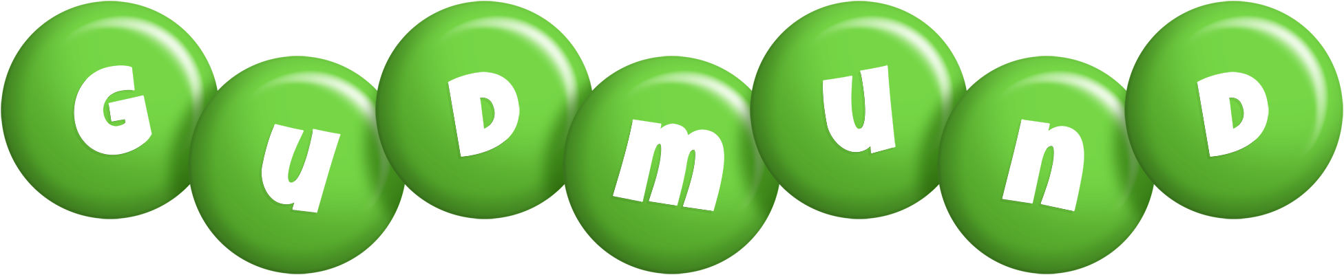 Gudmund candy-green logo