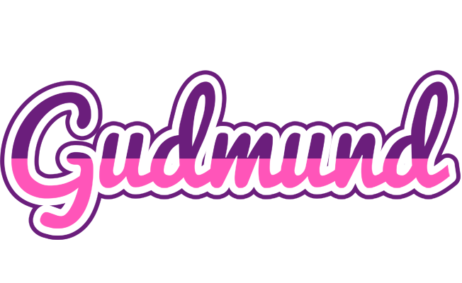 Gudmund cheerful logo