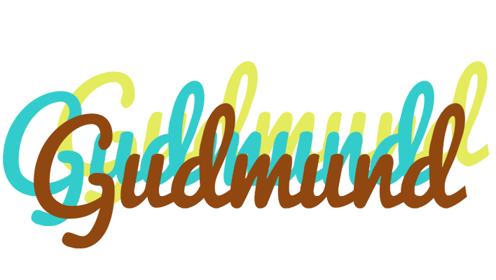 Gudmund cupcake logo