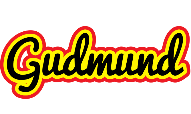 Gudmund flaming logo