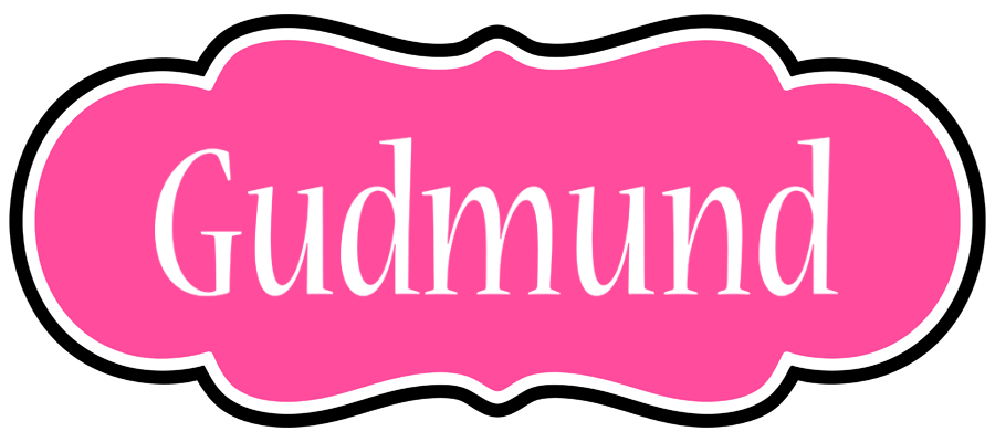 Gudmund invitation logo