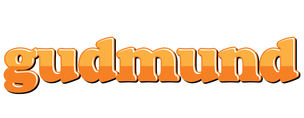 Gudmund orange logo