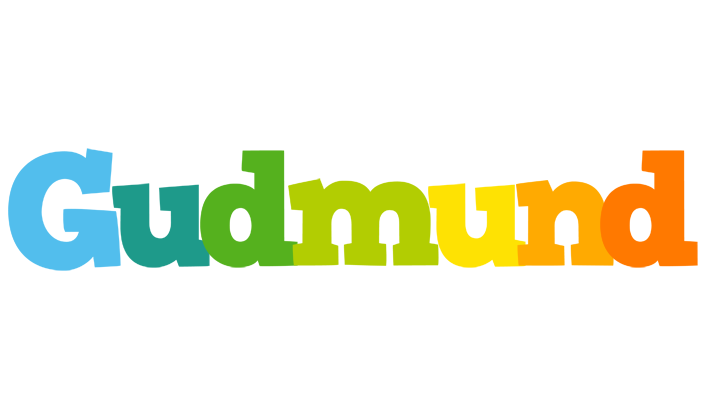 Gudmund rainbows logo