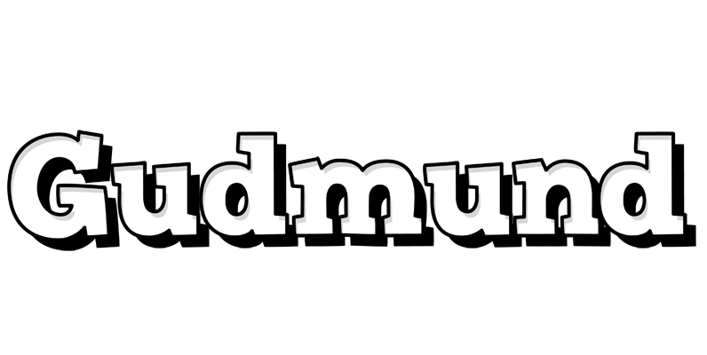Gudmund snowing logo